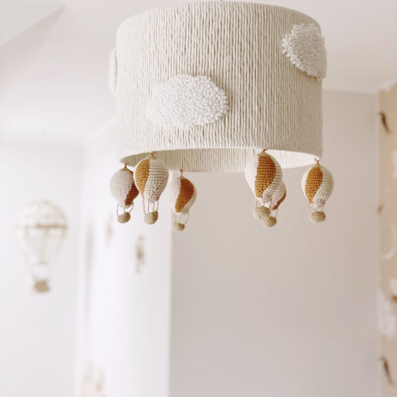 Klosz do lampy "Lot balonem" Klosz do lampy "Lot balonem"